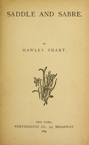 Cover of: Saddle and sabre ... by Hawley Smart