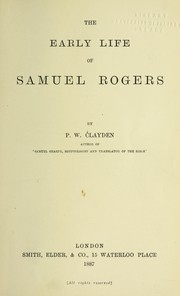 Cover of: Rogers and his contemporaries