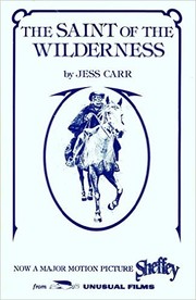 Cover of: Saint of the Wilderness by Jess Carr