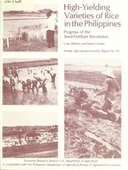High-yielding varieties of rice in the Philippines by L. Jay Atkinson