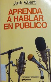 Cover of: Aprenda a hablar en público