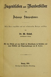 Cover of: Jugendleben und Wanderbilder by Johanna Schopenhauer