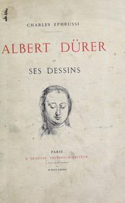 Cover of: Albert Dürer et ses dessins