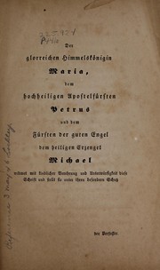 Petrus der Apostelfu rst und Statthalter Christi by P. Scheuren