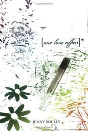 Cover of: [one love affair]* by Jenny Boully