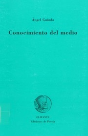 Cover of: Conocimiento del medio
