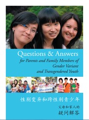 Cover of: Questions and answers for parents and family members of gender variant and transgendered youth (Chinese) by 