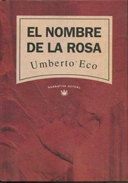 Cover of: El nombre de la rosa by Umberto Eco