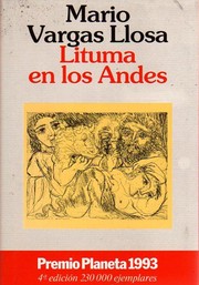 Cover of: Lituma en los Andes by 