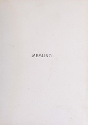 Cover of: Memling: des Meisters Gemälde in 197 Abbildungen