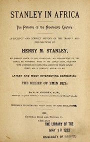 Cover of: Stanley in Africa by Godbey, Allen Howard