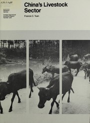 Cover of: China's livestock sector