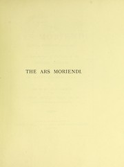 Ars moriendi (editio princeps, circa 1450) by W. Harry Rylands, George Bullen