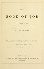 Cover of: The book of Job