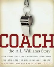 Cover of: Coach, The A. L. Williams Story by Art Williams