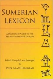Cover of: Sumerian Lexicon by John A. Halloran