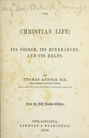 Cover of: Christian life -- .