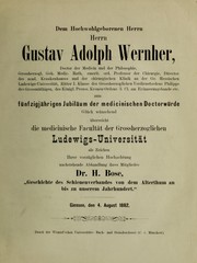 Geschichte des Schienenverbandes von dem Alterthum an bis zu unserem Jahrhundert by H. Bose