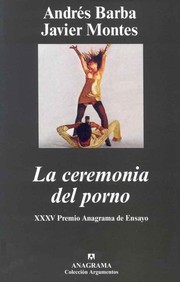 Cover of: La ceremonia del porno by 