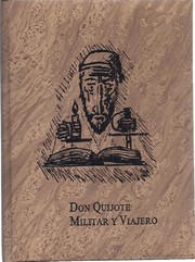 Cover of: Don Quijote militar y viajero by 