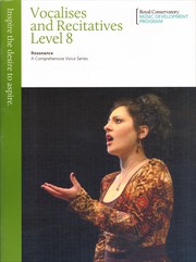 Cover of: Vocalises and Recitatives: level 8