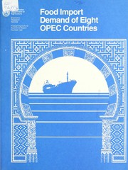 Cover of: Food import demand of eight OPEC countries