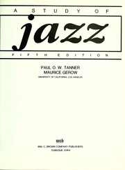 Cover of: A study of jazz