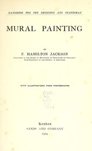 Cover of: Mural painting by Frederick Hamilton Jackson