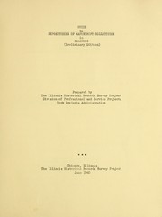 Cover of: Guide to depositories of manuscript collections in Illinois by prepared by the Illinois Historical Records Survey Project, Division of Professional and Service Projects, Works Projects Administration.