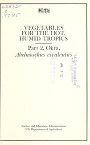 Cover of: Okra, Abelmoschus esculentus by Franklin W. Martin