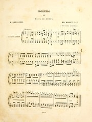 Bolero pour piano sur des motifs favoris de Maria di Rohan, op. 91 by Edouard Wolff