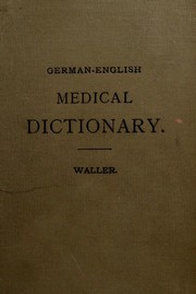 Cover of: German-English Medical Dictionary