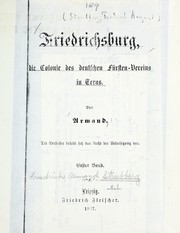 Cover of: Friedrichsburg by Armand