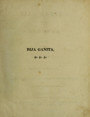 Bija Ganita: or the algebra of the Hindus by Edward Strachey