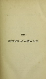 Cover of: The chemistry of common life