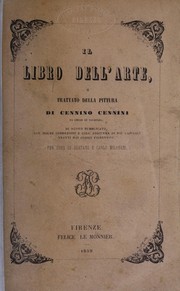 Cover of: Il libro dell'arte, o, Trattato della pittura