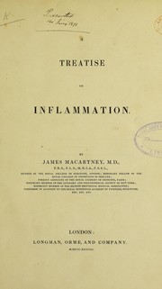 Cover of: A treatise on inflammation