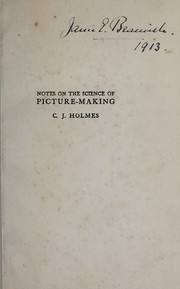 Cover of: Notes on the science of picture-making