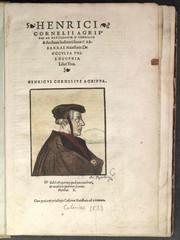 De Occulta Philosophia by Heinrich Cornelius Agrippa von Nettesheim