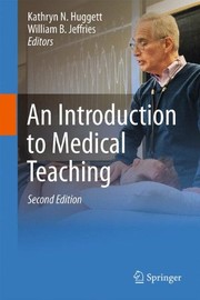 Cover of: An introduction to medical teaching. - 2. edición