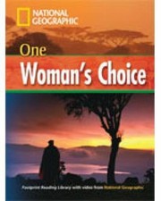 Cover of: One woman's choice