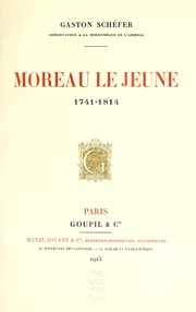 Cover of: Moreau le jeune, 1741-1814