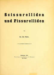 Scissurelliden und Fissurelliden by J. Thiele