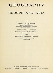 Cover of: Geography: Europe and Asia