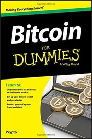 Cover of: BITCOIN FOR DUMMIES by 