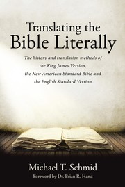 Cover of: Translating the Bible Literally | 