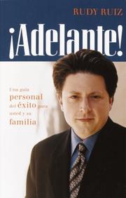 Cover of: ¡ADELANTE! Una guía personal del éxito para usted y su familia