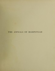 Cover of: The annals of Hampstead