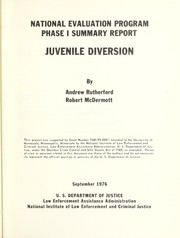 Cover of: Juvenile diversion | Andrew Rutherford