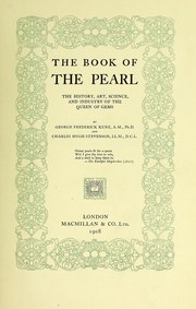 Cover of: The book of the pearl by George Frederick Kunz